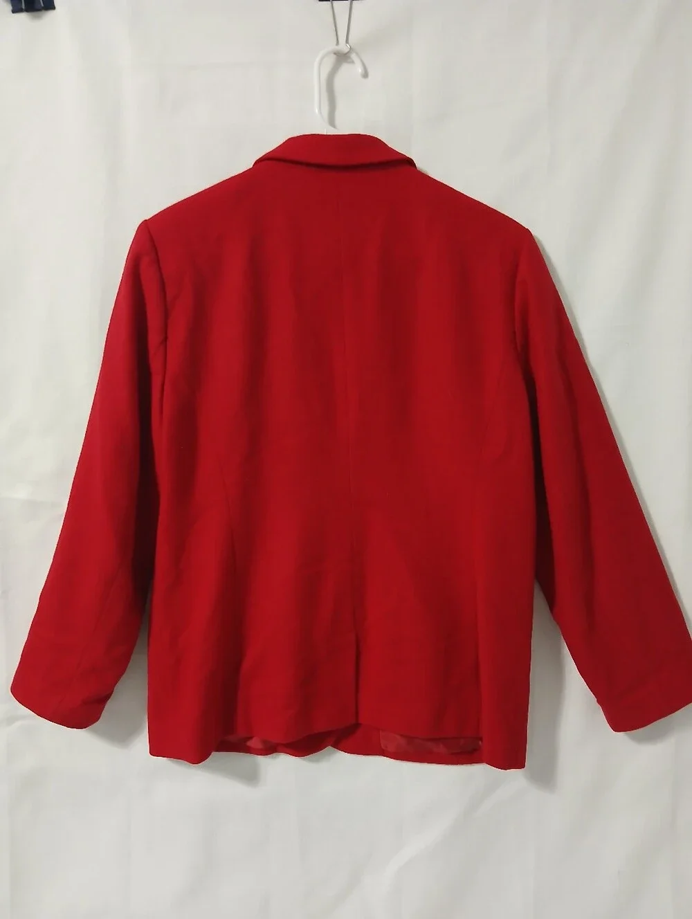 Sag Harbor Red Single-Button Blazer 100%  Wool. - Picture 8 of 15
